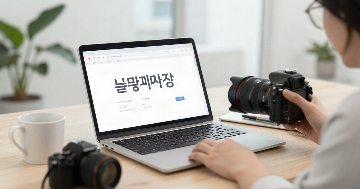 호평동 블로그 마케팅 작업 현장